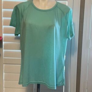Athletic Works Teal Short Sleeve Tee